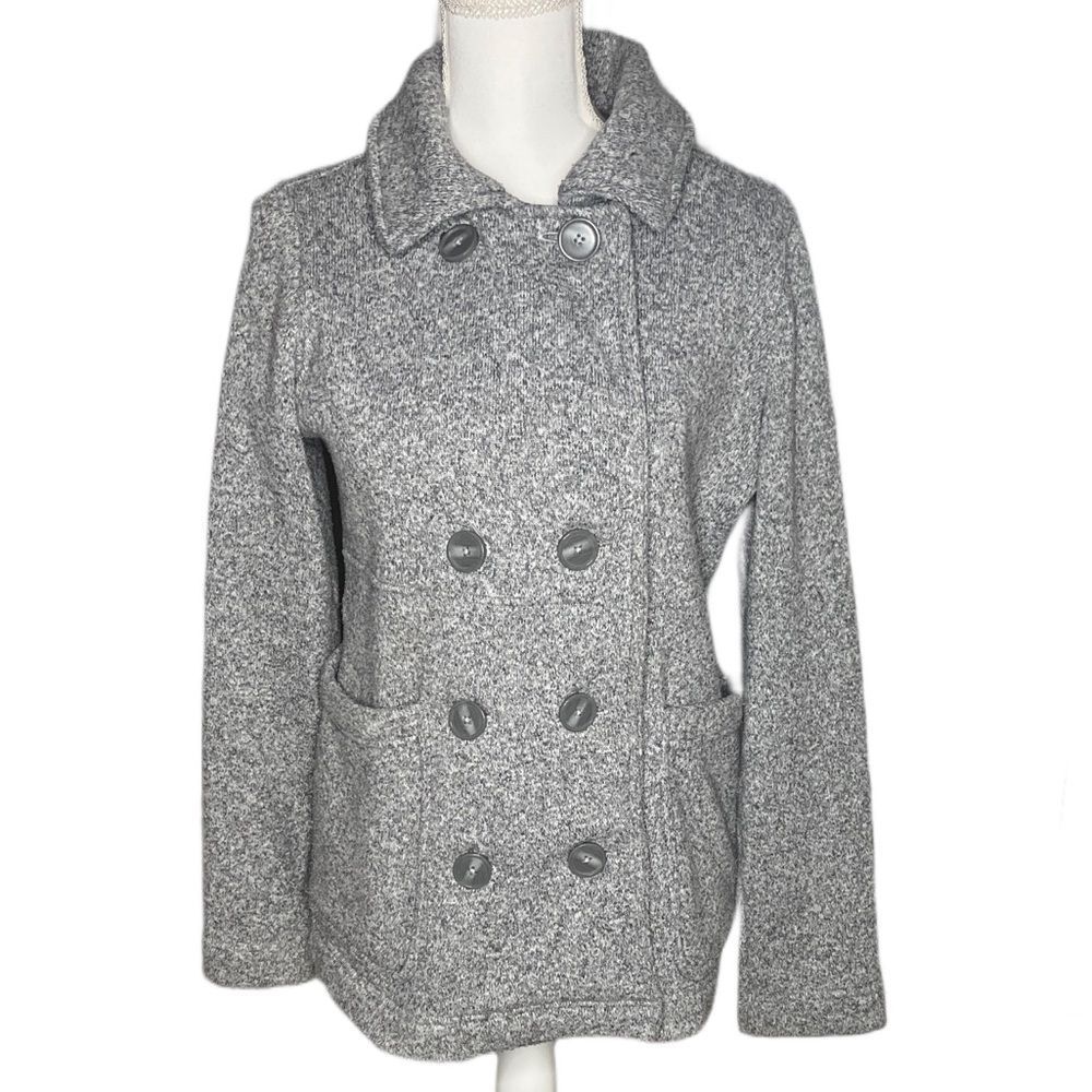 Patagonia Women's Heather Gray Pea Coat
